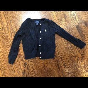 Ralph Lauren girls cartigan